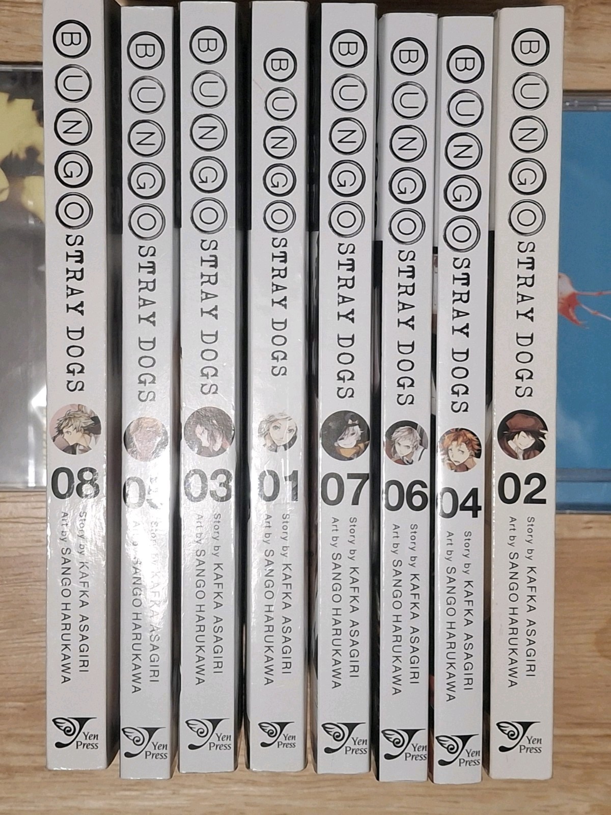 Bungo Stray Dogs Manga Volumes 1-8 - Softback Books Asagiri Harukawa