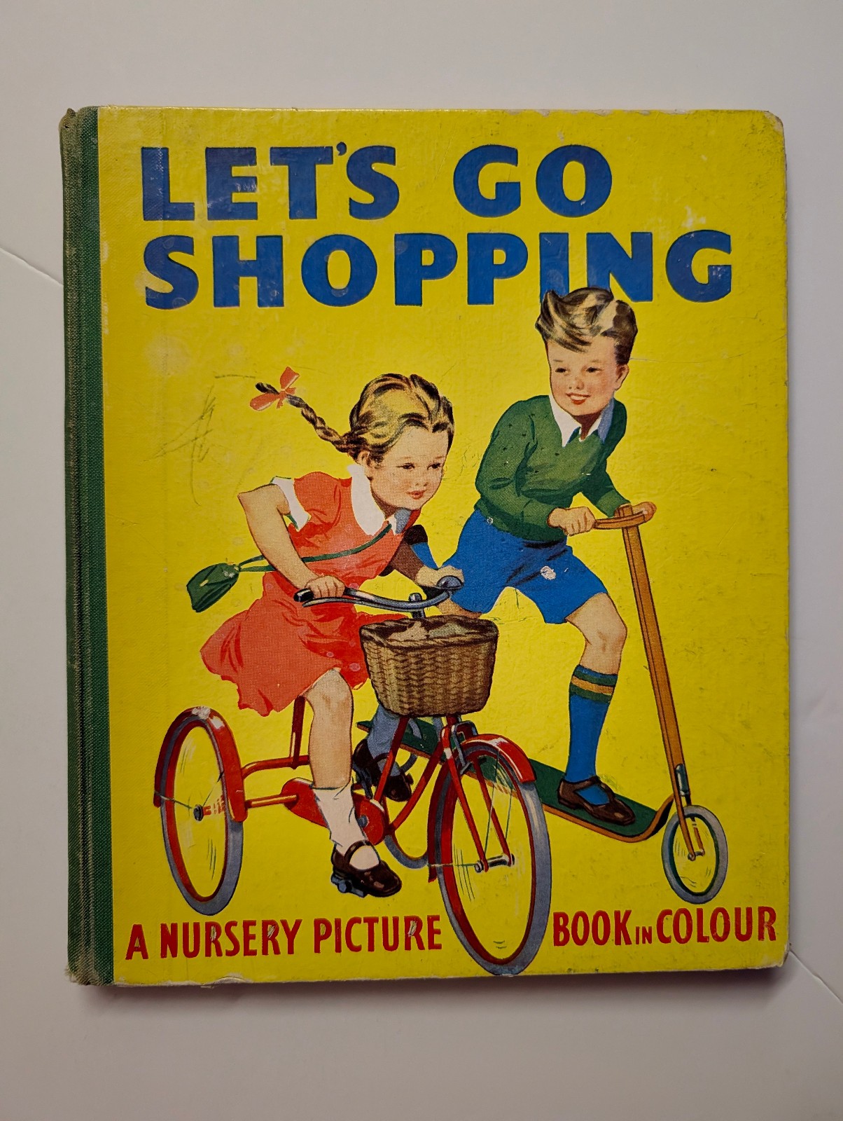 Let's Go Shopping Picture Book c.1950, Sampson Low, Marston & Co., Ltd