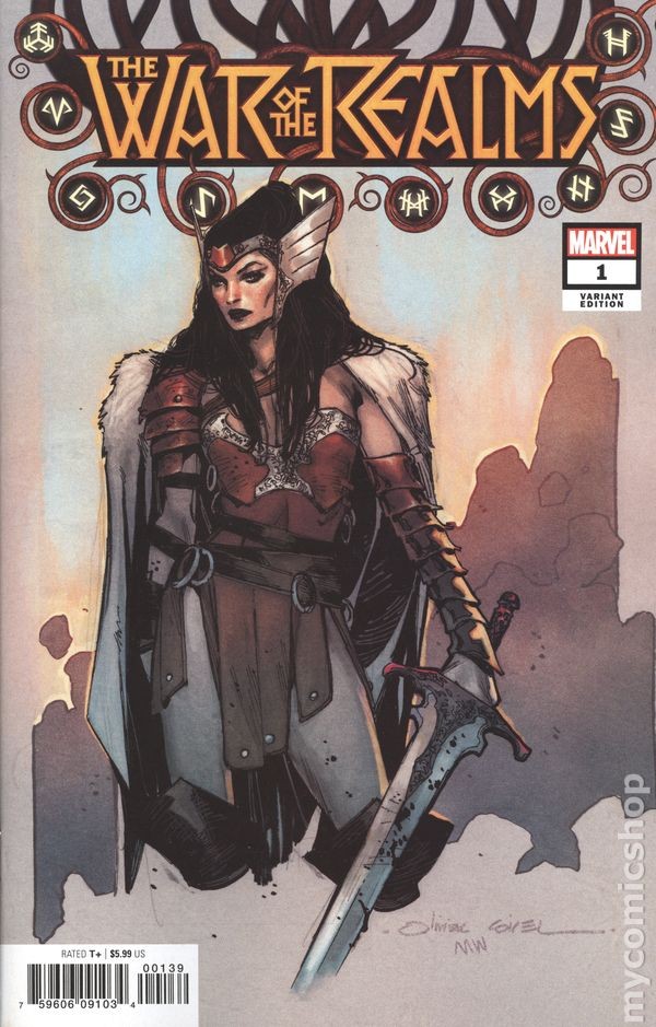 Guerra dei Regni 1Y Coipel Variante VF 2019 Immagine Stock