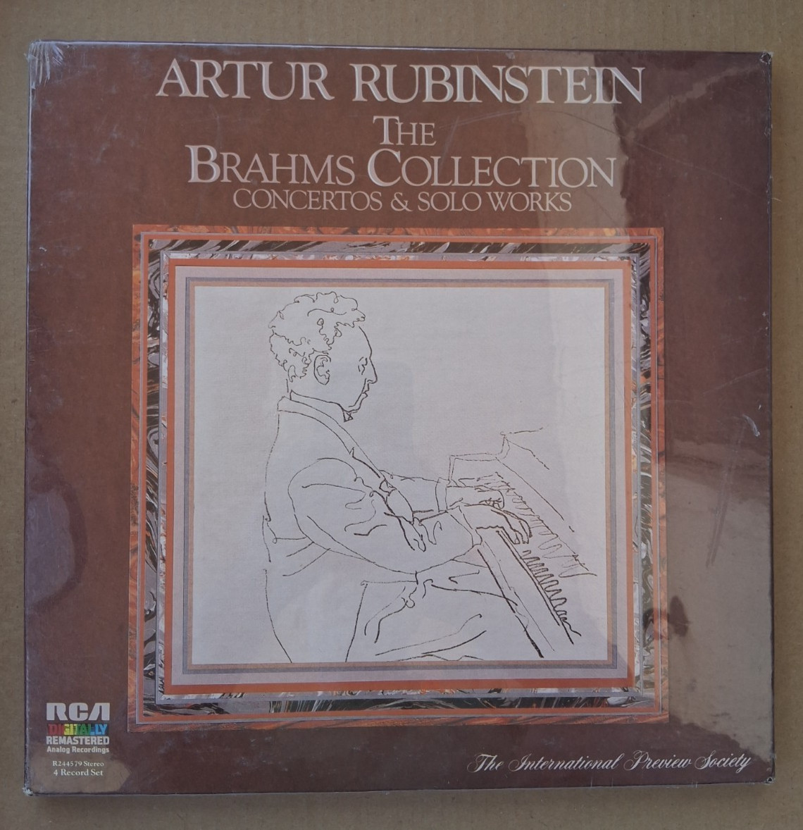 RCA Artur Rubinstein The Brahms Collection 4 LP Box Set R244579 Vinyl USA NEW