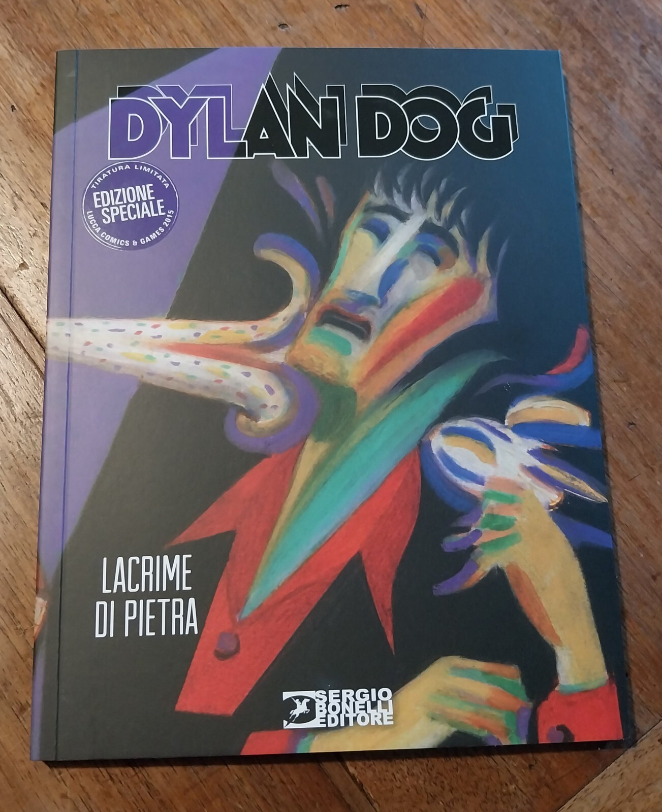 Dylan Dog n.350 - Lacrime di Pietra - Variant Lucca 2015