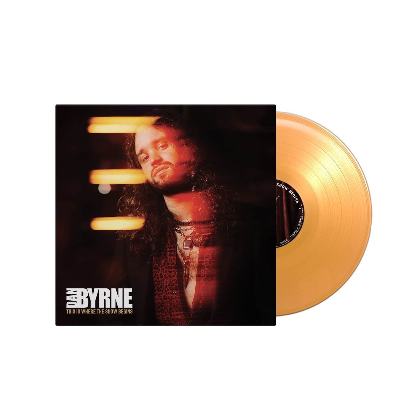 Dan Byrne This Is Where The Show Begins Vinile Lp Colorato Arancione Nuovo