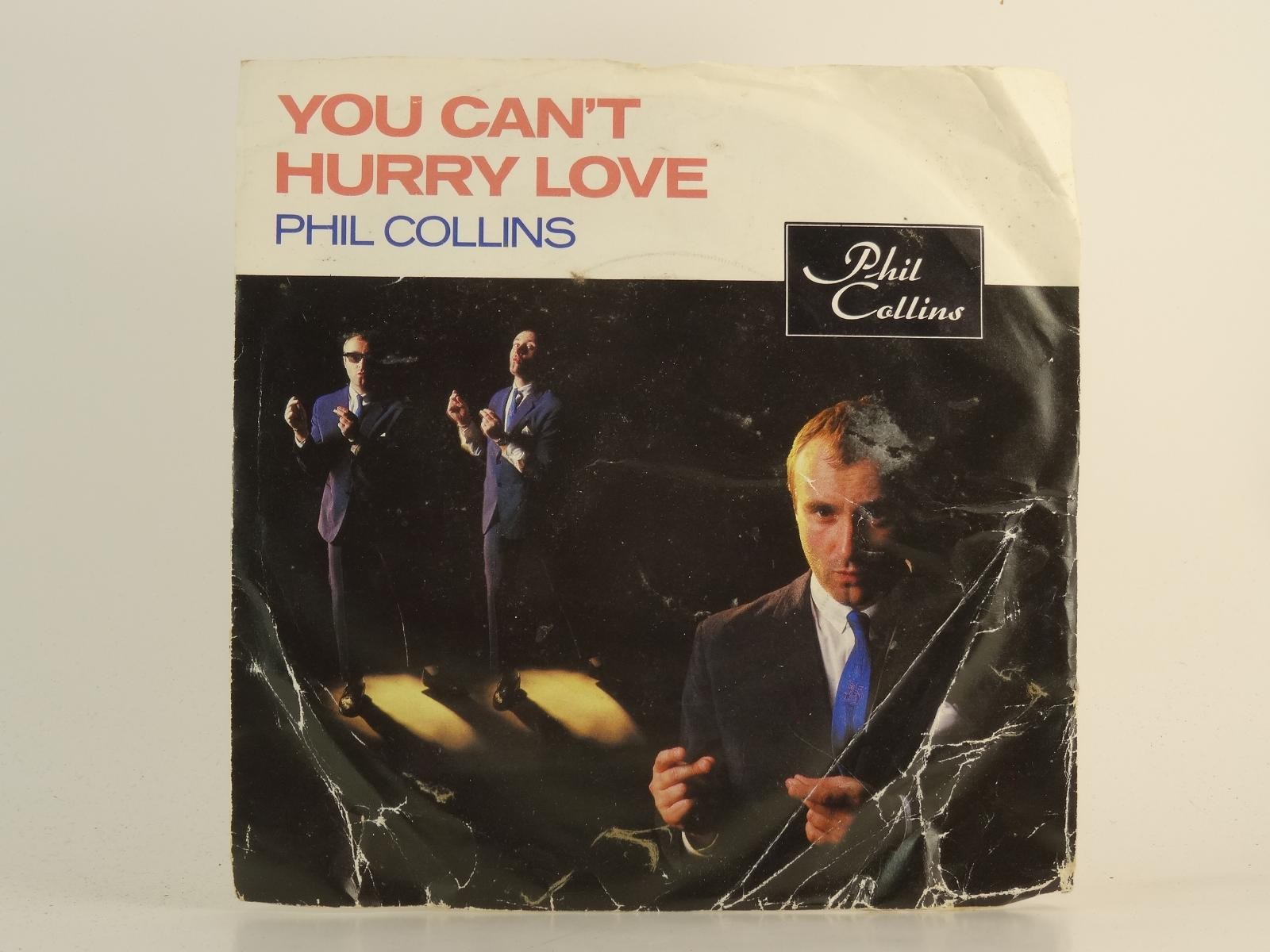PHIL COLLINS YOU CAN'T HURRY LOVE (85) 2 Track 7" Single including Picture Sleev