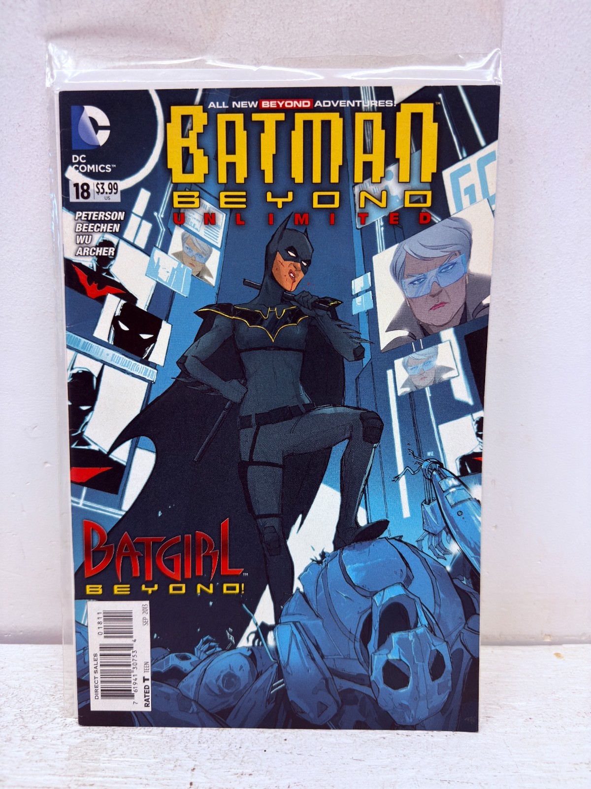 Batman Beyond DC Comics lotto di 5 #2 #3 #5 illimitati #16 #18