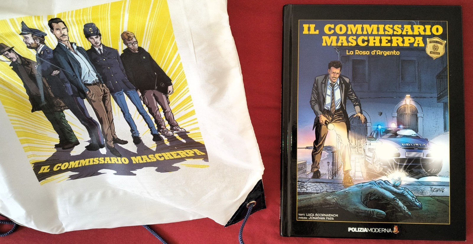 Libro Il Commissario Mascherpa “La rosa d’argento"