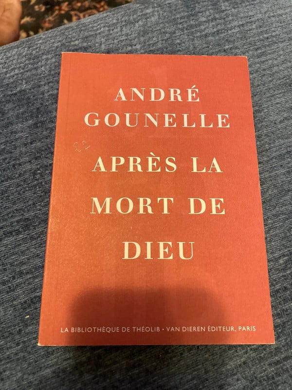 Après la mort de dieu