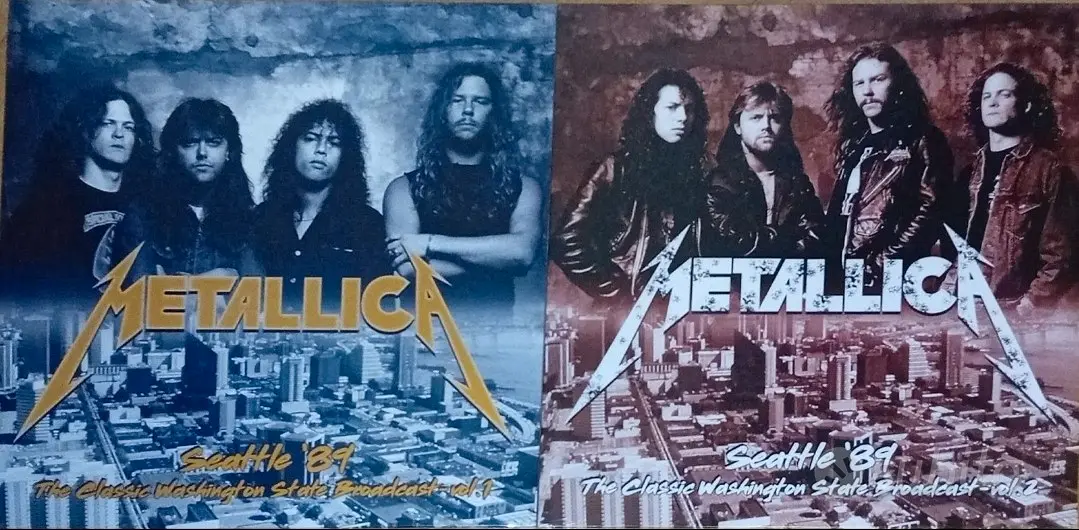 Metallica Seattle 89 vol 1 e 2 (4 LP) New Sealed