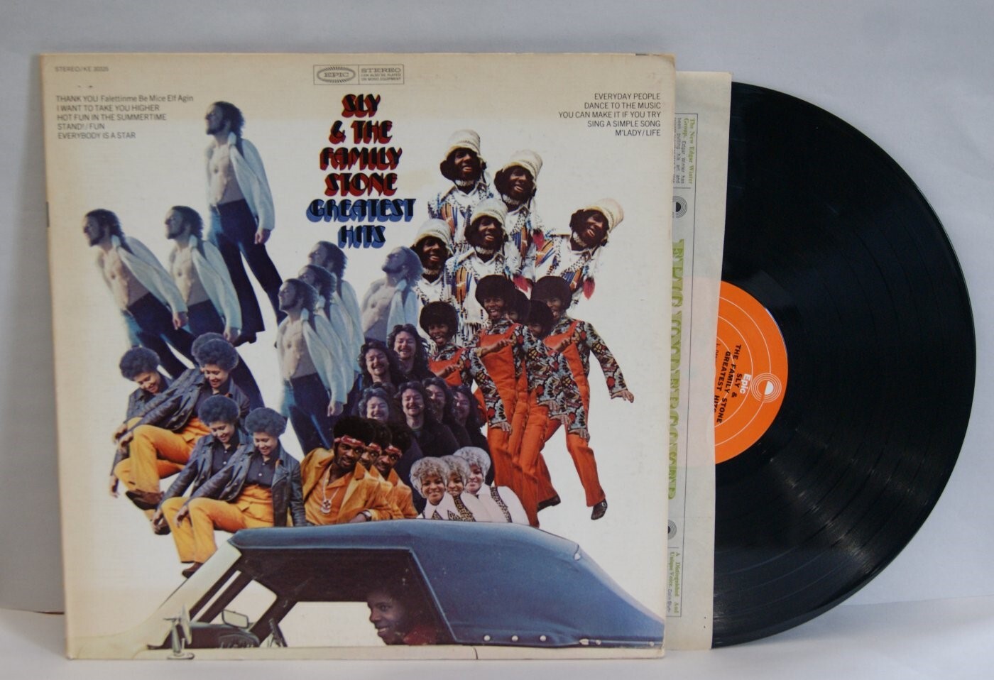 Sly & The Family Stone, Greatest Hits, 1970 Ultrasonically Cleaned VG+/VG+ R1052