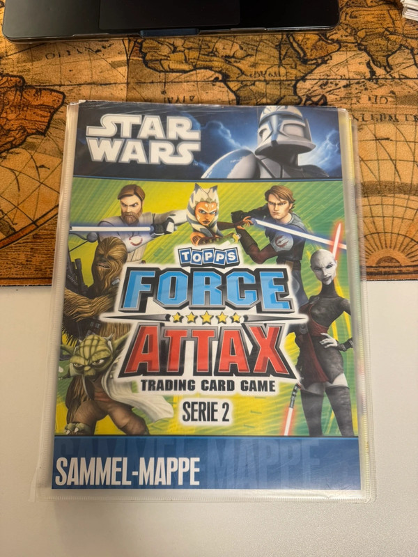 TOPPS Force attax Star Wars Serie 2 Mappe