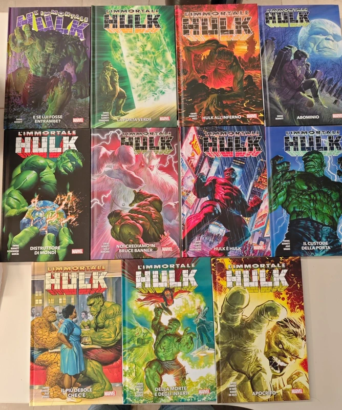 Hulk L'immortale - Run completa di Ewing - Bennett (11 volumi)
