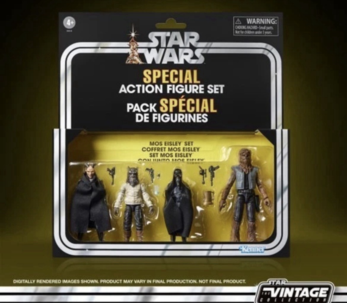 Star Wars The Vintage Collection Mos Eisley Set Hasbro