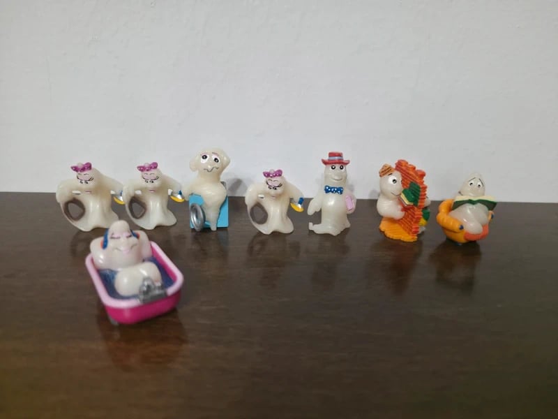 Lotto Kinder I Fantasmini Fosforescenti Vintage 1995