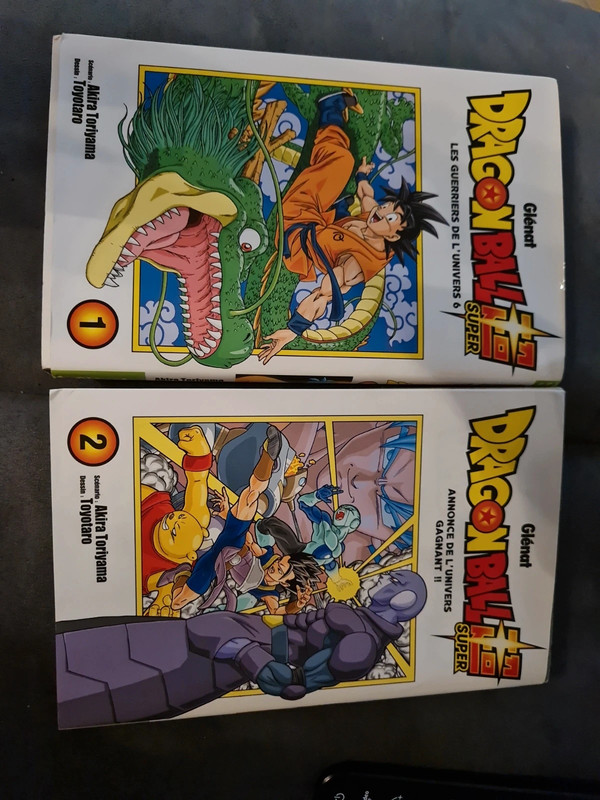Dragon ball super 1 et 2