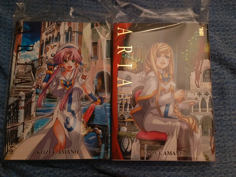 🇮🇹 Aria the masterpiece volumi 1 e 2