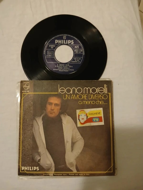 Vinile 45 giri Leano Morelli