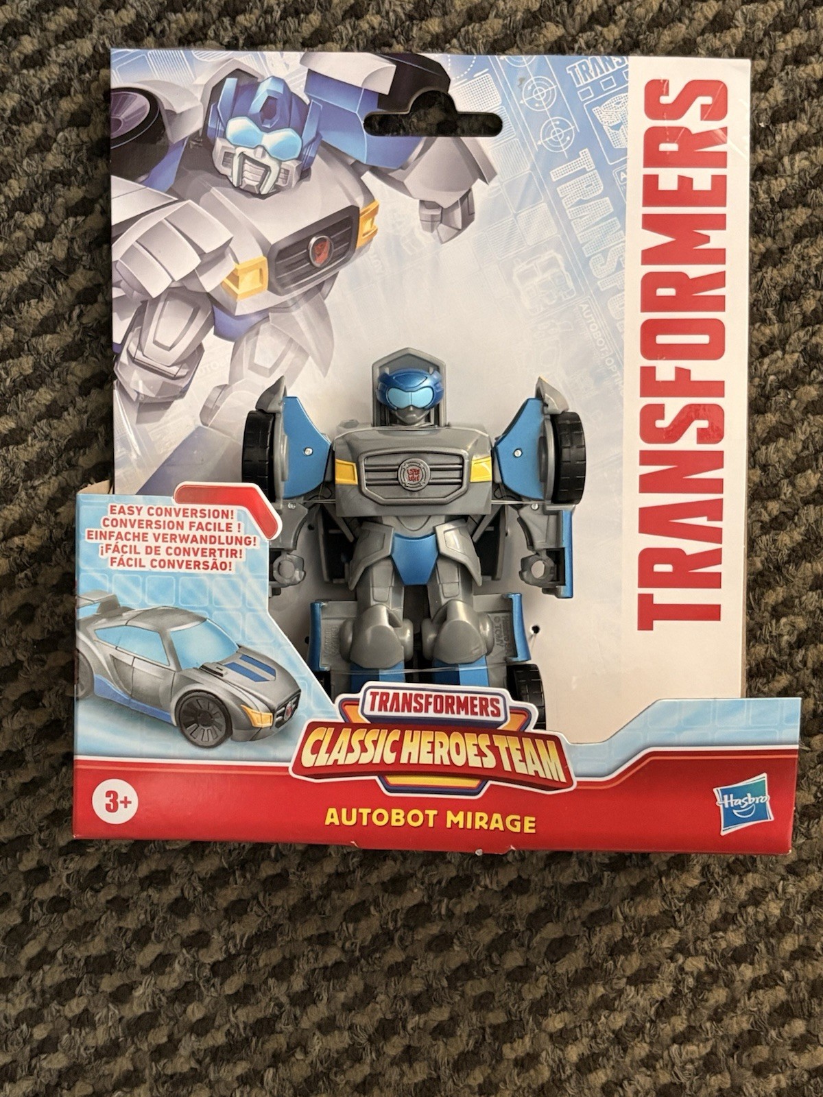 Hasbro Transformers Classic Heroes Team Autobot Mirage nuovo con scatola
