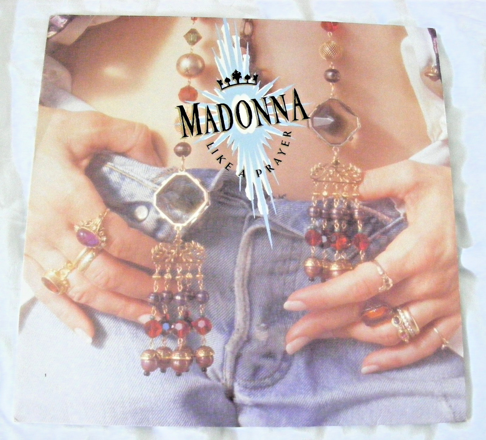 MADONNA LIKE A PRAYER LP 1989 VINYL ALBUM NEAR MINT CONDITION.