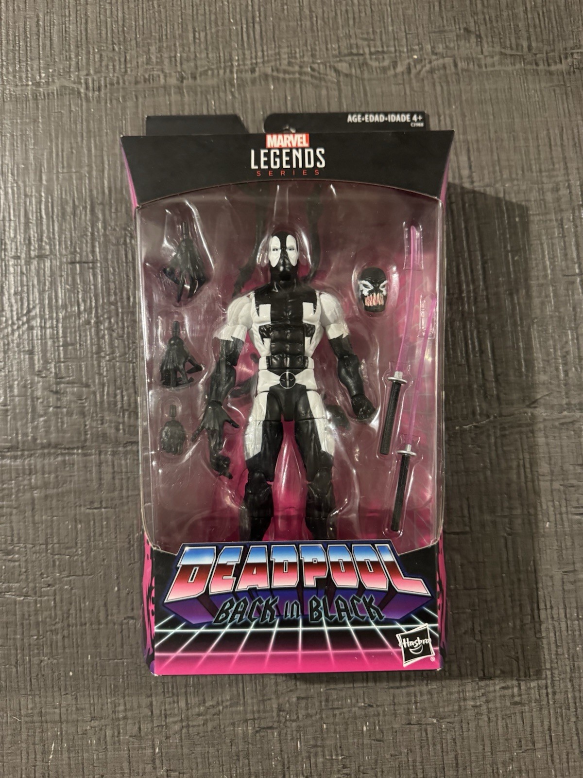 Marvel Legends Series: Modellino Deadpool Back In Black nuovo con scatola