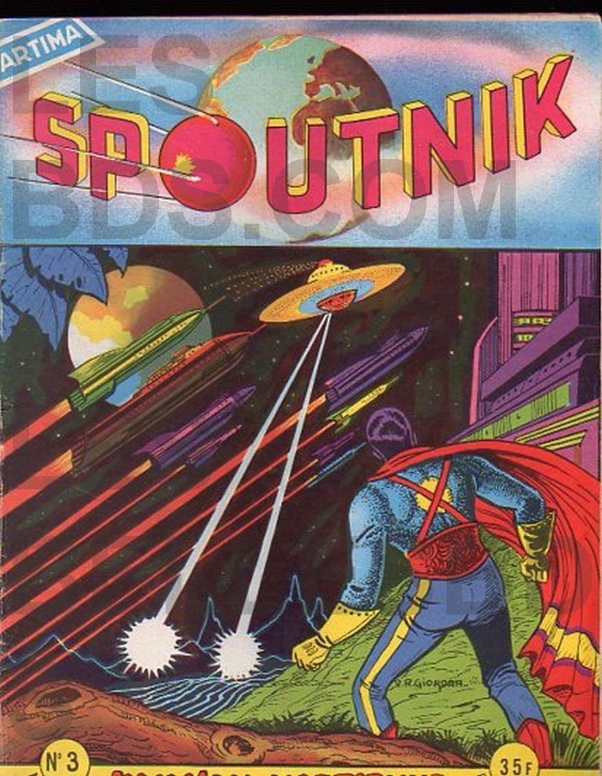 SPOUTNIK numéro 3   ARTIMA 1958 TBE