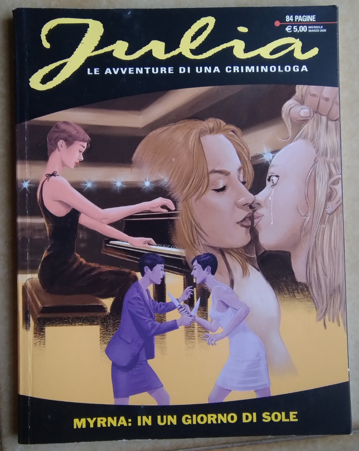 Julia Avventure di una criminologa n. 330 - Myrna: in un giorno di sole - 2026
