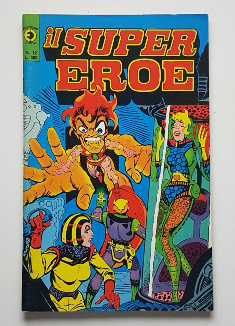 🔵 IL SUPER EROE N. 12 - Editoriale Corno - OTTIMO + (rif. 20560)