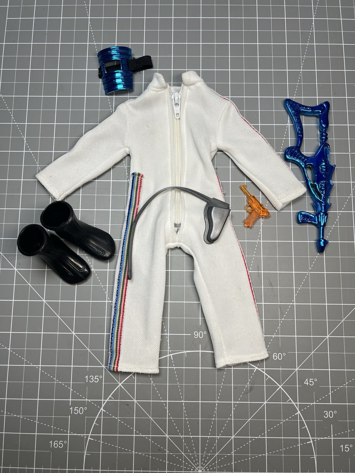 Completo Action Man GI Joe Falcon Estrela Brasile vintage anni '70 - V. RARO