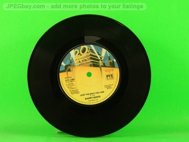 WHITE,BARRY JUST THE WAY YOU ARE (PLAIN SLEEVE) (1) (137) 7" 20TH CENTURY