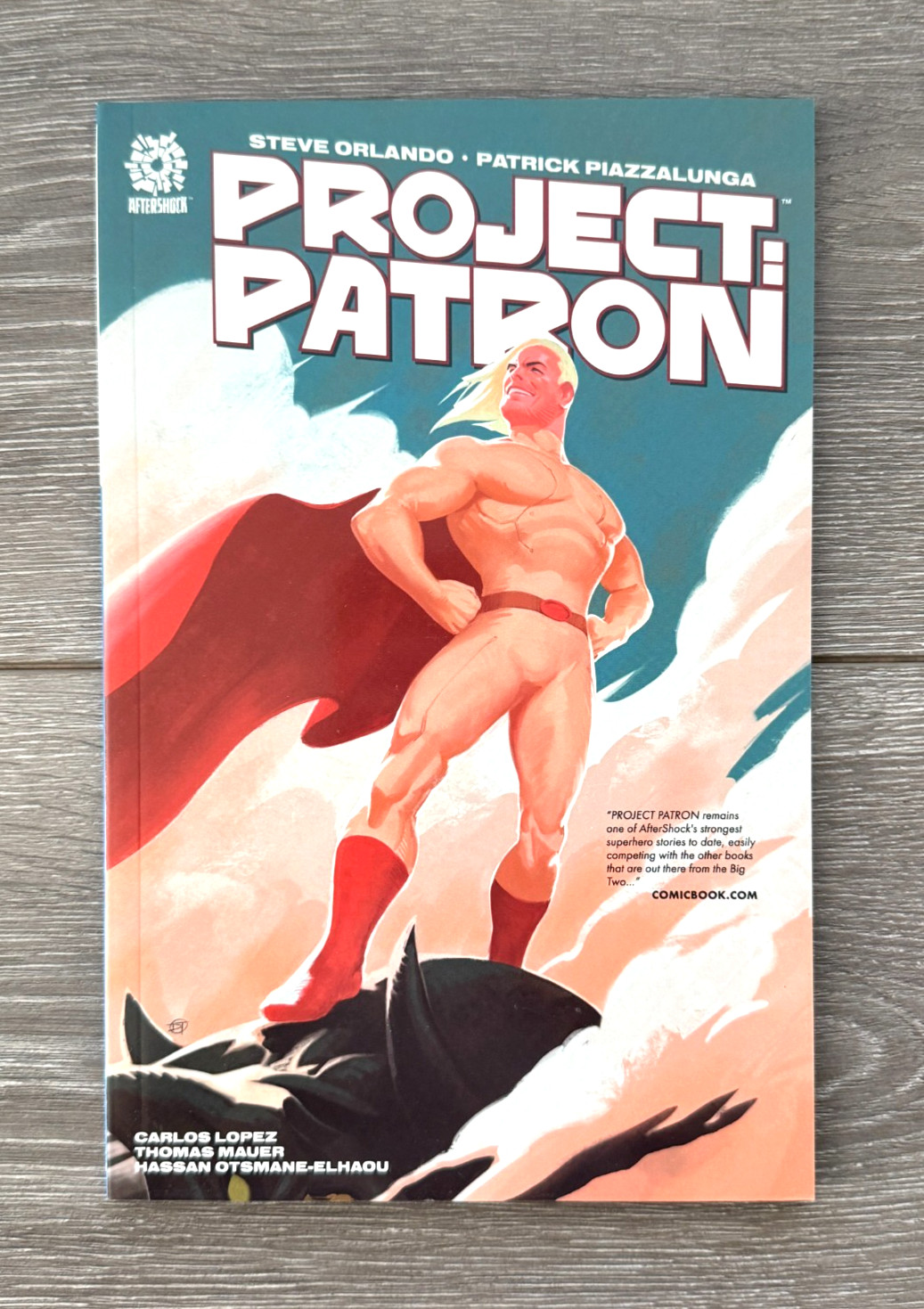Project Patron TPB Graphic Novel 1st Printing Orlando 2021 AfterShock Comics