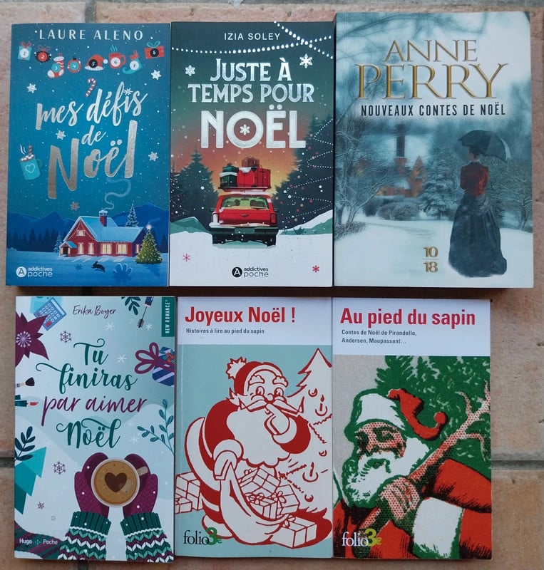 6 livres sur Noël