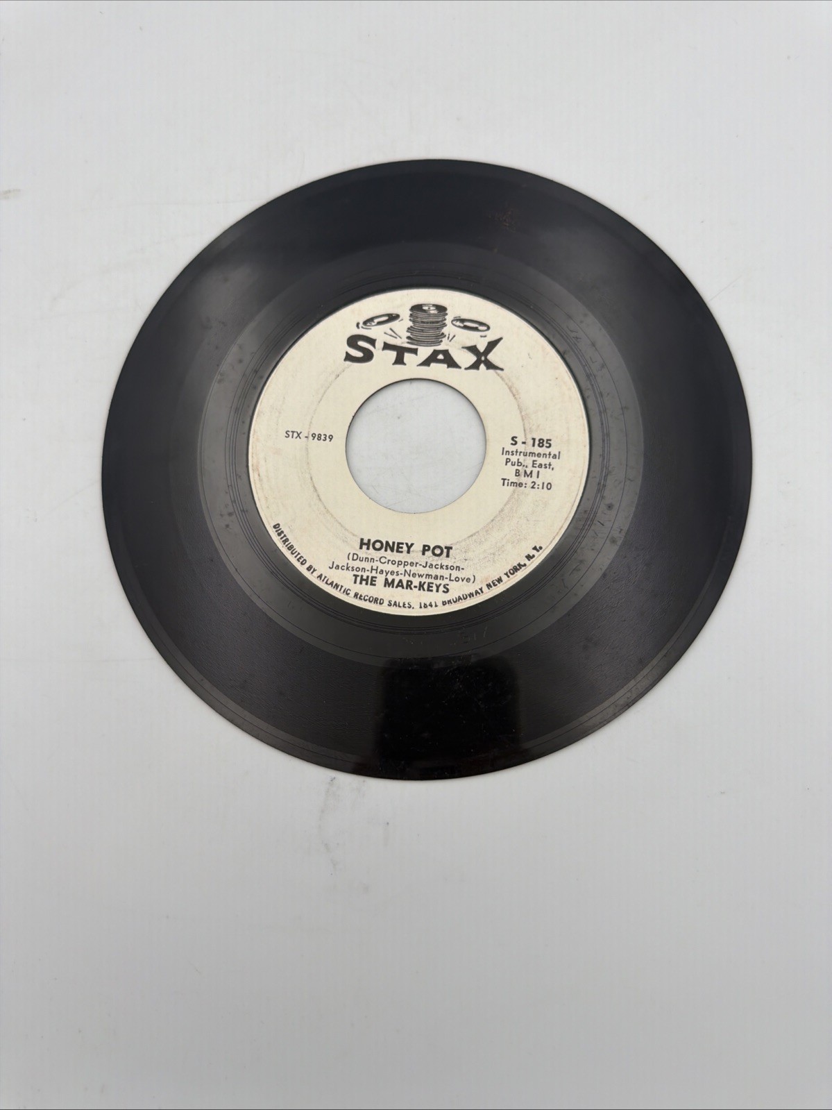 NORTHERN SOUL - The Markeys - Philly Dog / HONEY POT 45 ON STAX VINYL VG+