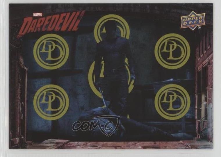 2018 Upper Deck Marvel Daredevil Seasons 1 & Yellow Foil 2/99 The Money Man 5za