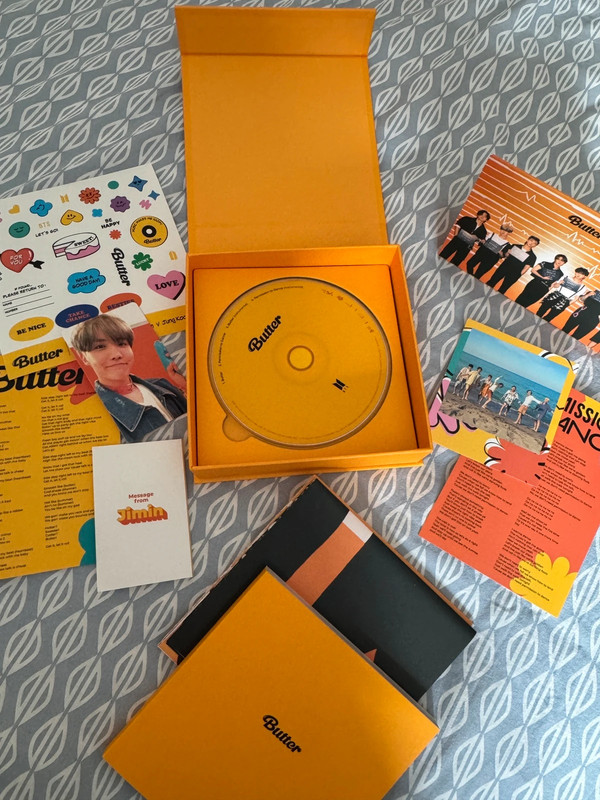 Bts Butter album cream