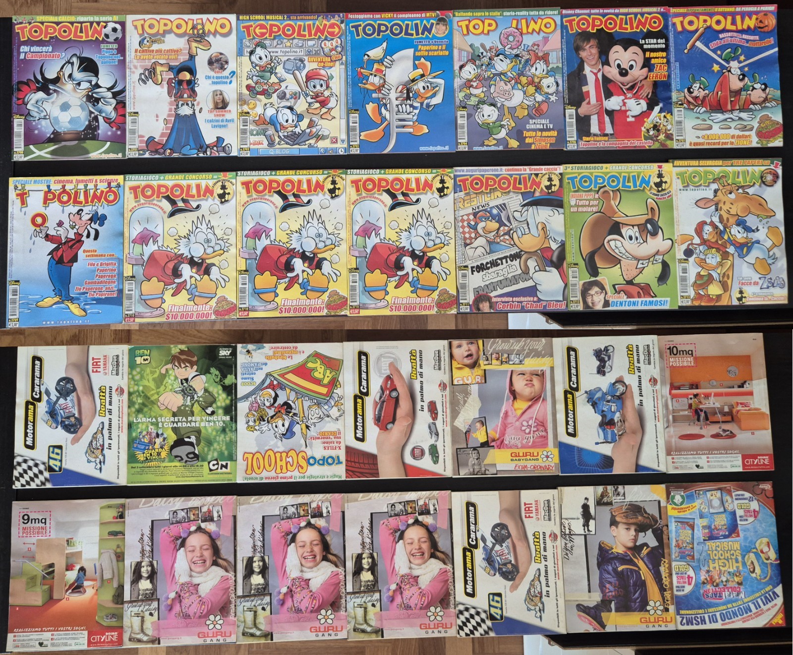 Topolino Disney n. 2700-2799 | Lotto da Collezione