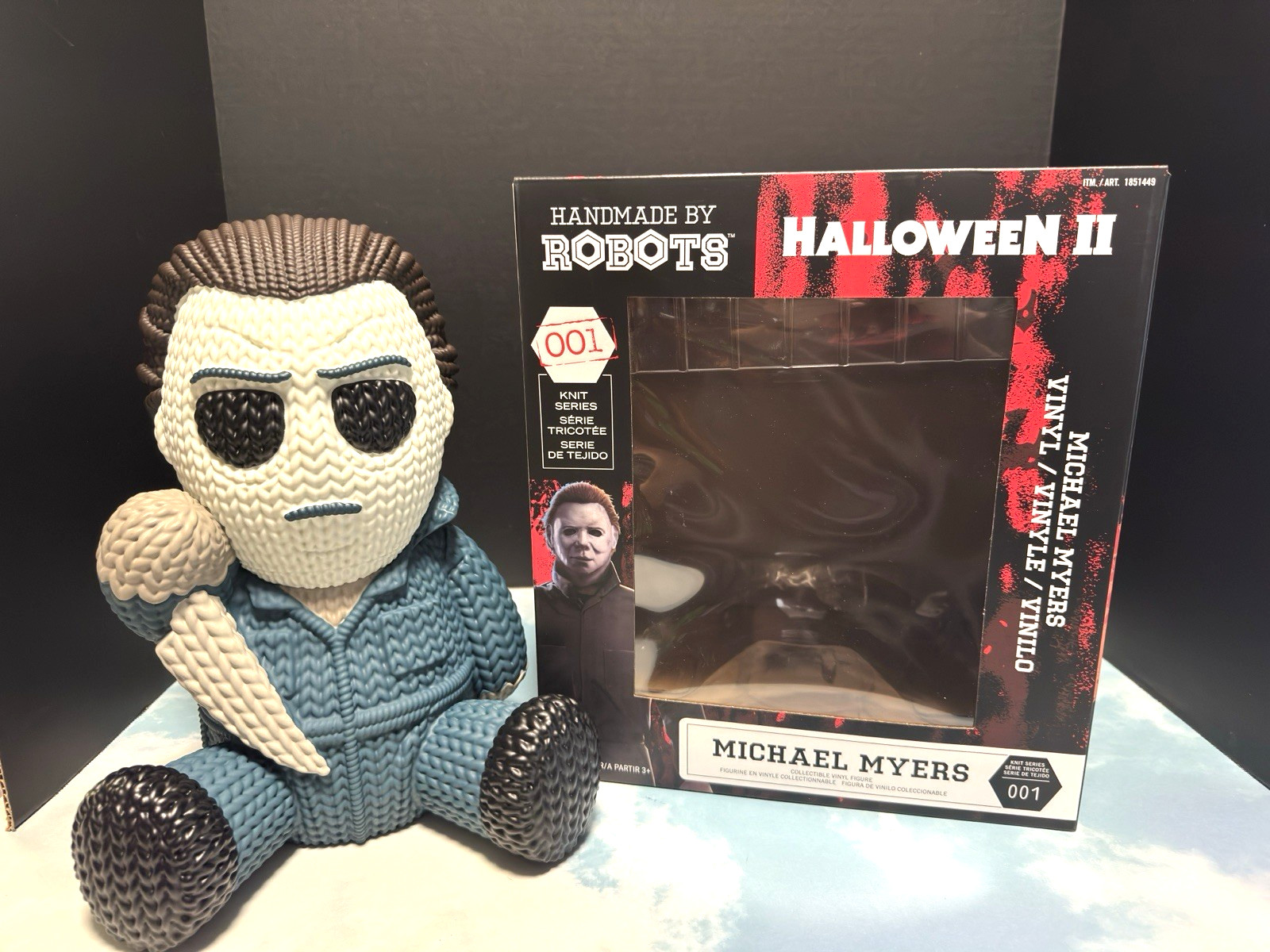 Michael Myers Handmade by Robots 12" Vinyl Knit Series Figure Halloween II NEW