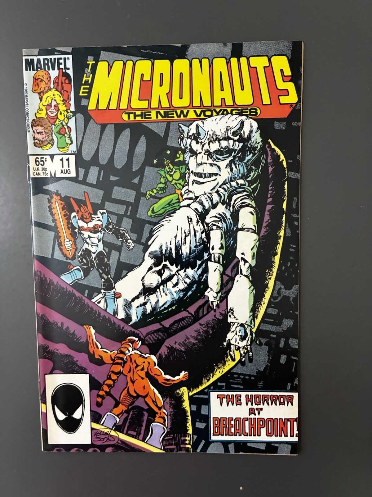🐋 Micronauts 11 1985 $5 minimum purchase required