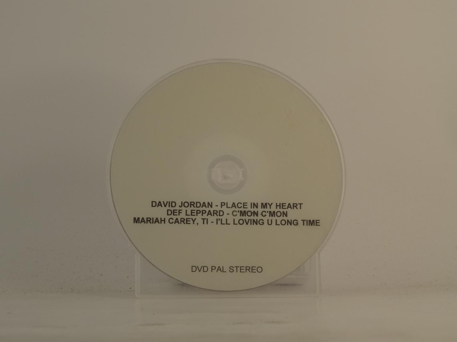 DAVID JORDAN PLACE IN MY HEART (D79) 3 Track Promo CD Single including Plastic S