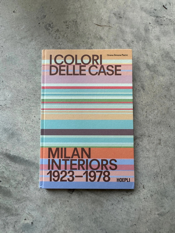 I colori delle case architettura design ponte albini bbpr Hoepli