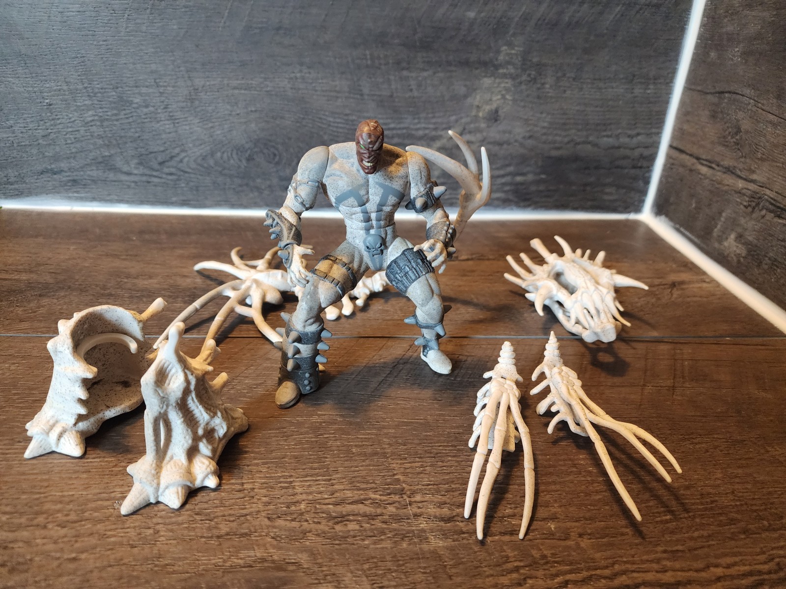 McFarlane Spawn Exo Skeleton Spawn Figure All White 