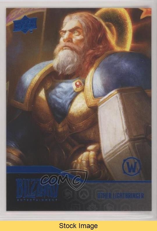 Upper Deck Blizzard Legacy Collection 2023 Raro Uther Lightbringer #96 LEGGI 13yf