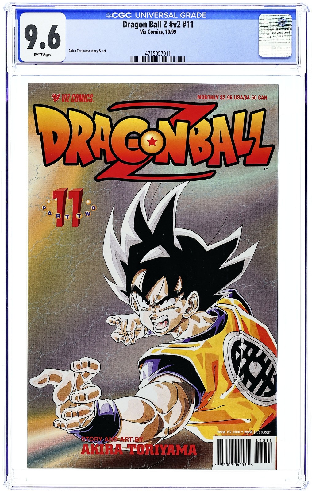 Dragon Ball Z Parte 2 #11 CGC 9.6 1999 4715057011