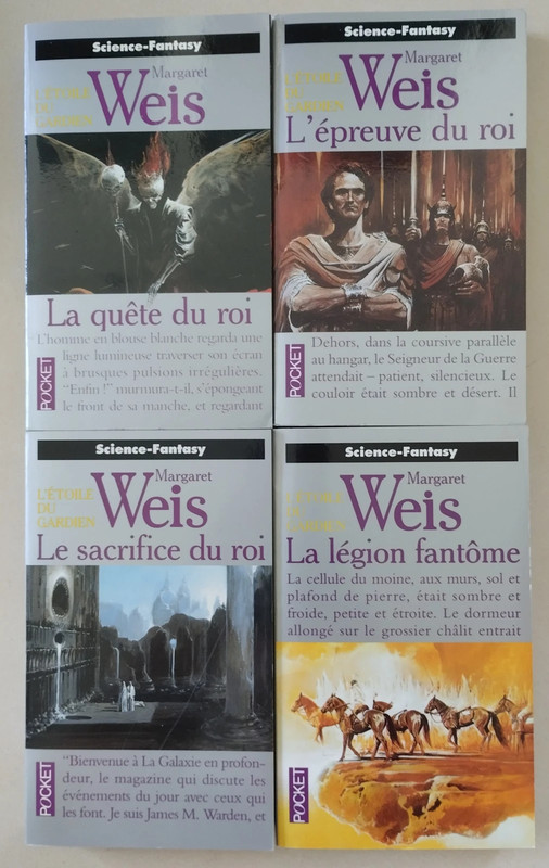 Lot de 4 Livres Intégrale Tétralogie L'Etoile du Gardien Margaret Weis