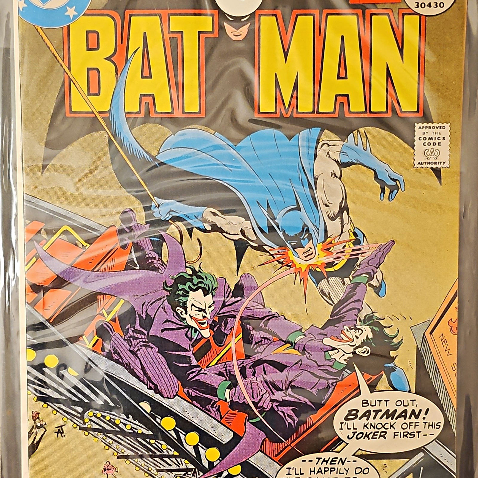 DC Comics Batman Edizione Singola Silver Age Batman vs Joker Copertina Inglese