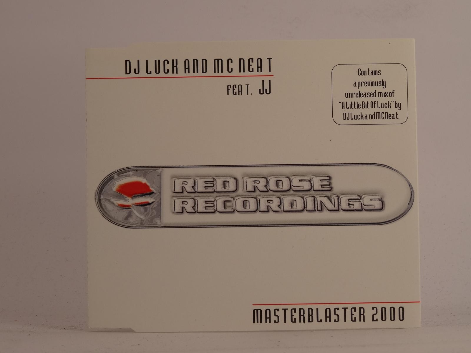 DJ LUCK AND MC NEAT (FT JJ) MASTERBLASTER 2000 (K9) 3 Track CD Single plus Pictu