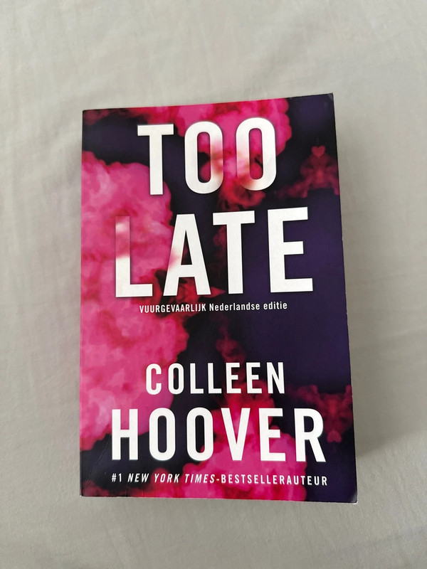Colleen Hoover - Too late