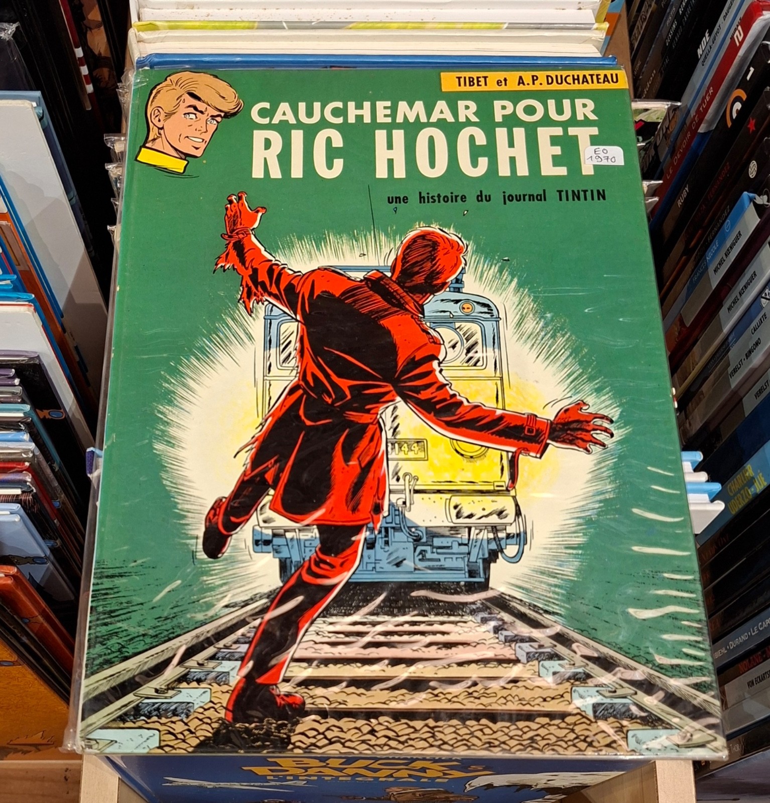 Ric Hochet T.11 Cauchemar pour Ric Hochet _ Tibet - Duchâteau _E.O. Dargaud 1970