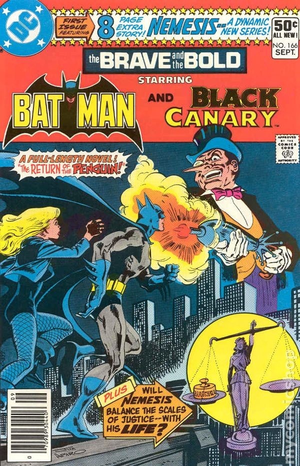 Brave and the Bold #166 FN/VF 7.0 1980 Immagine Stock