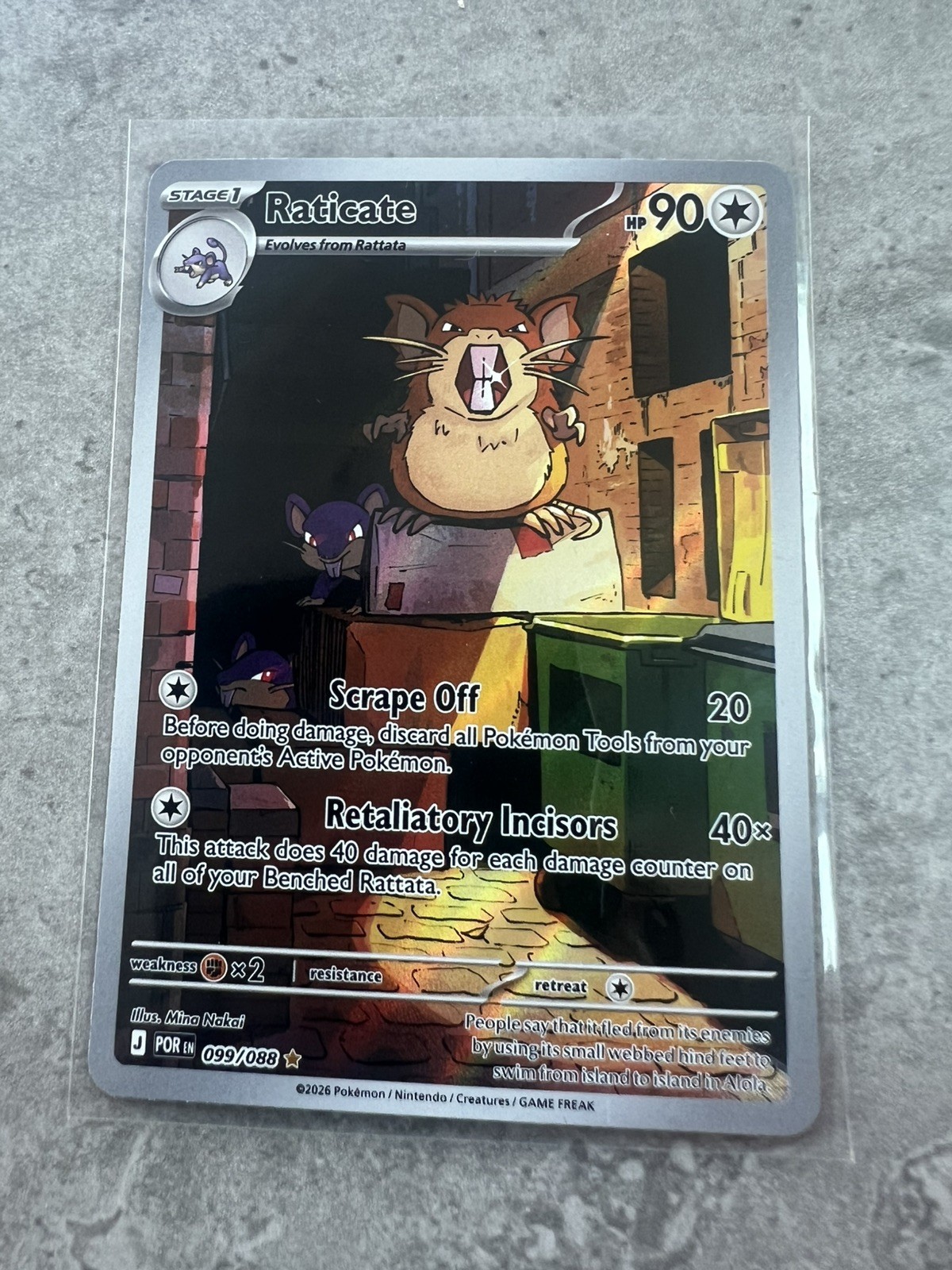 Pokemon - 099/088 - Raticate - Perfect Order