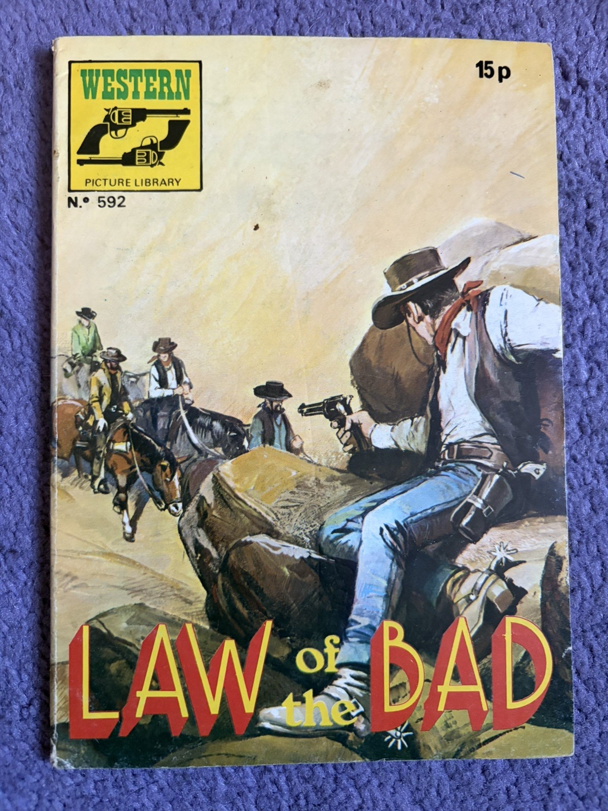 Western Picture Library Comic No. 592 Law of the Bad