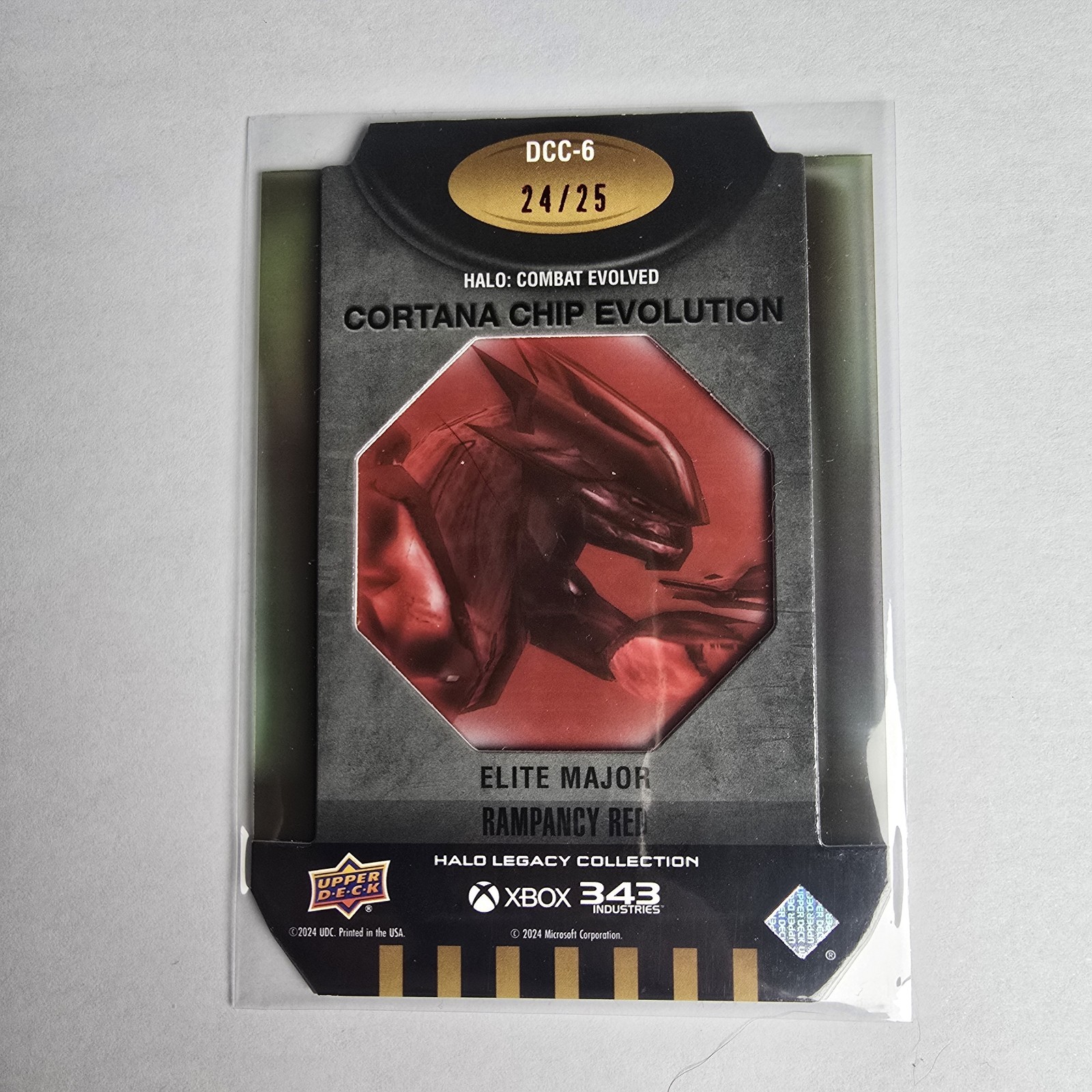 Upper Deck Halo Legacy Collection Cortana Evolution ELITE Major Rampancy 24/25