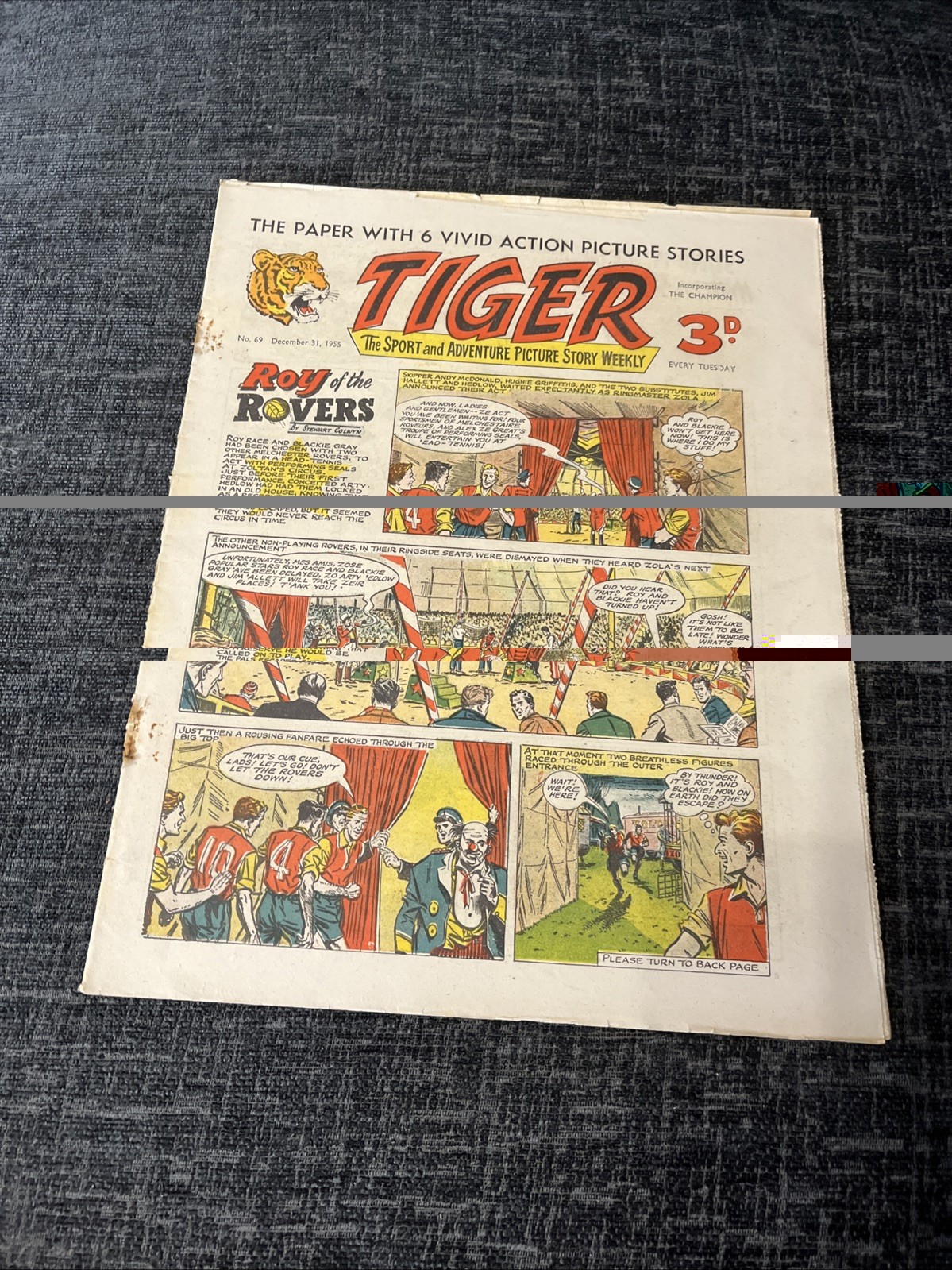 Tiger Comic - #69 - 31 December 1955
